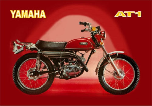 1969-1970 Yamaha AT1B AT-1B Enduro Manual de servicio