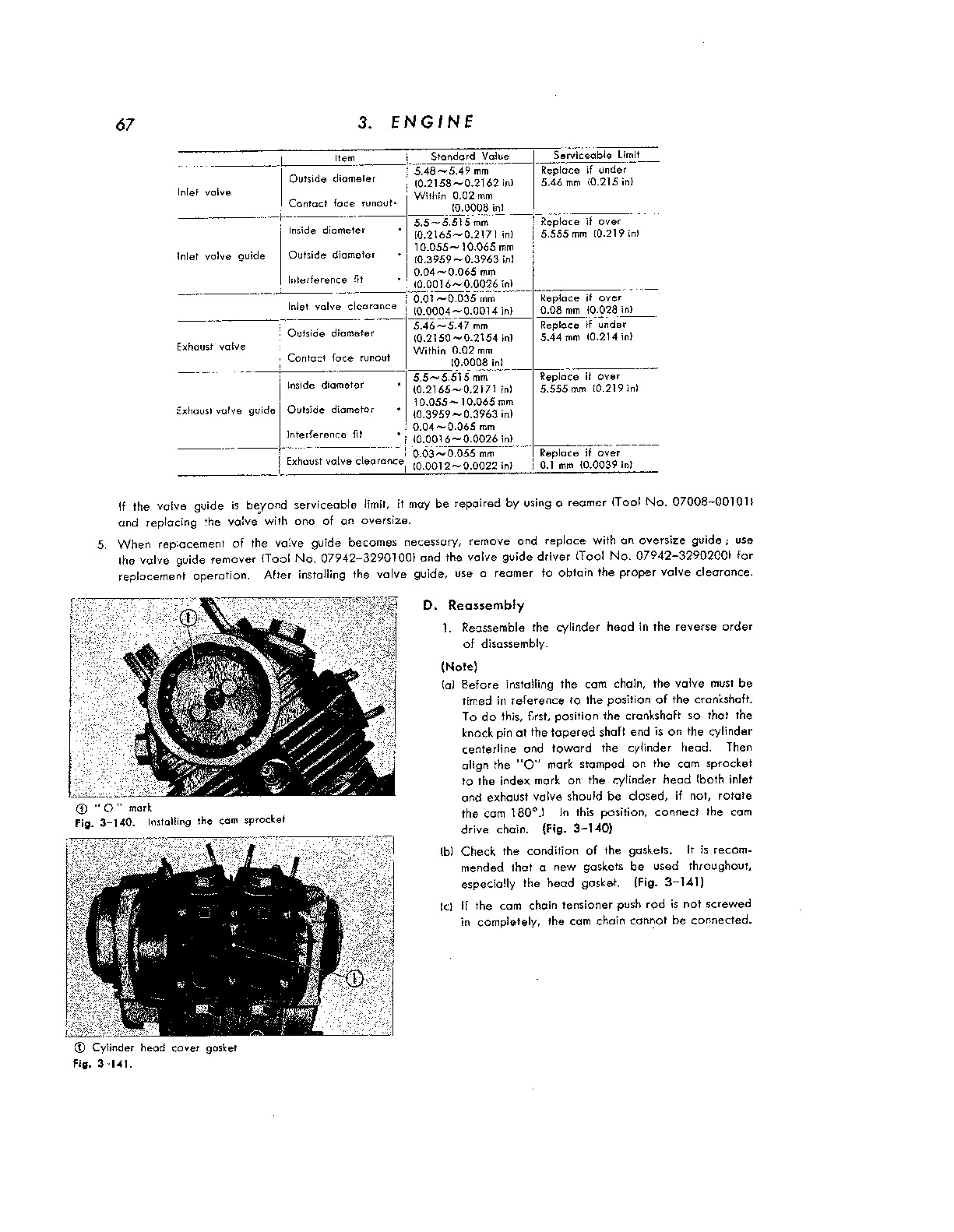 1969-1971 K1-K4 Honda CB125 Manual