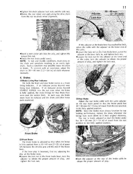 1974-1981 Kawasaki KX125 KX125A Manual de servicio de motocross