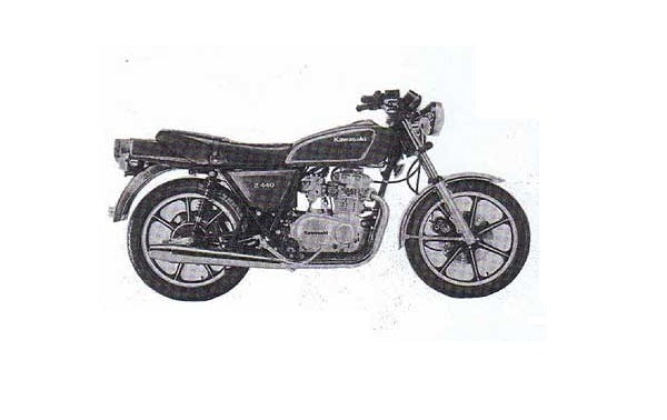 1978-1982 Kawasaki KZ400 Z400 C1 Manual de servicio de doble cilindro