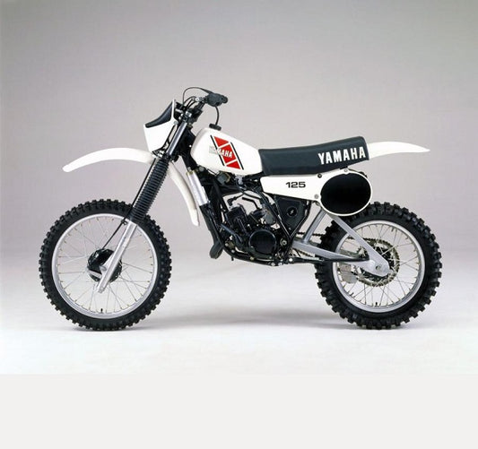 1980 Yamaha YZ125 Manual de servicio de motocross