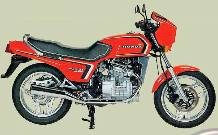 1982-1983 Honda CX500 CX 500 EC Sports Eurosport Manual