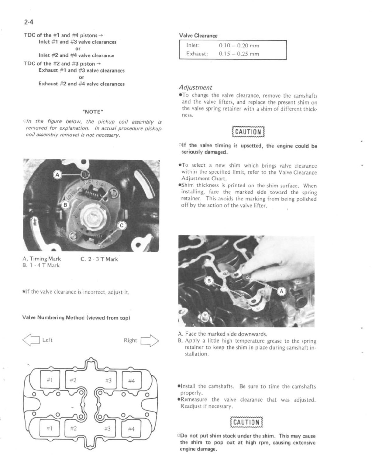 1983-1985 Kawasaki ZR400 Z400 F Servicehandbuch