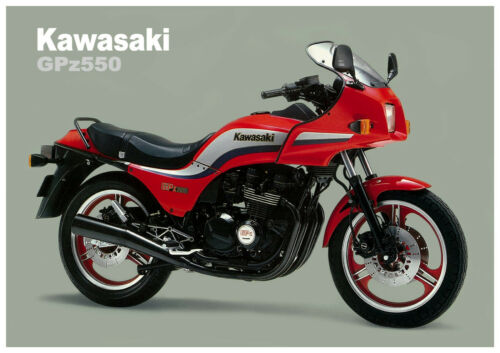 1983-1985 Kawasaki ZX550 GPZ550 F Servicehandbuch