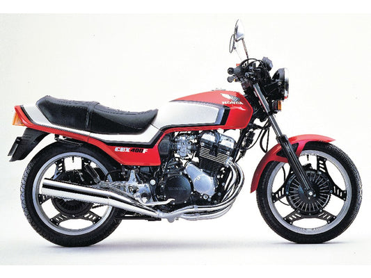 1981-1986 Honda CBX400 CBX400F cuatro manuales