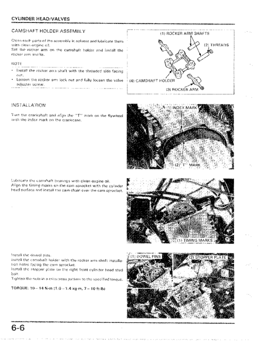 1985-2007 Honda CH80 Chaly Spacy Elite Scooter Manual