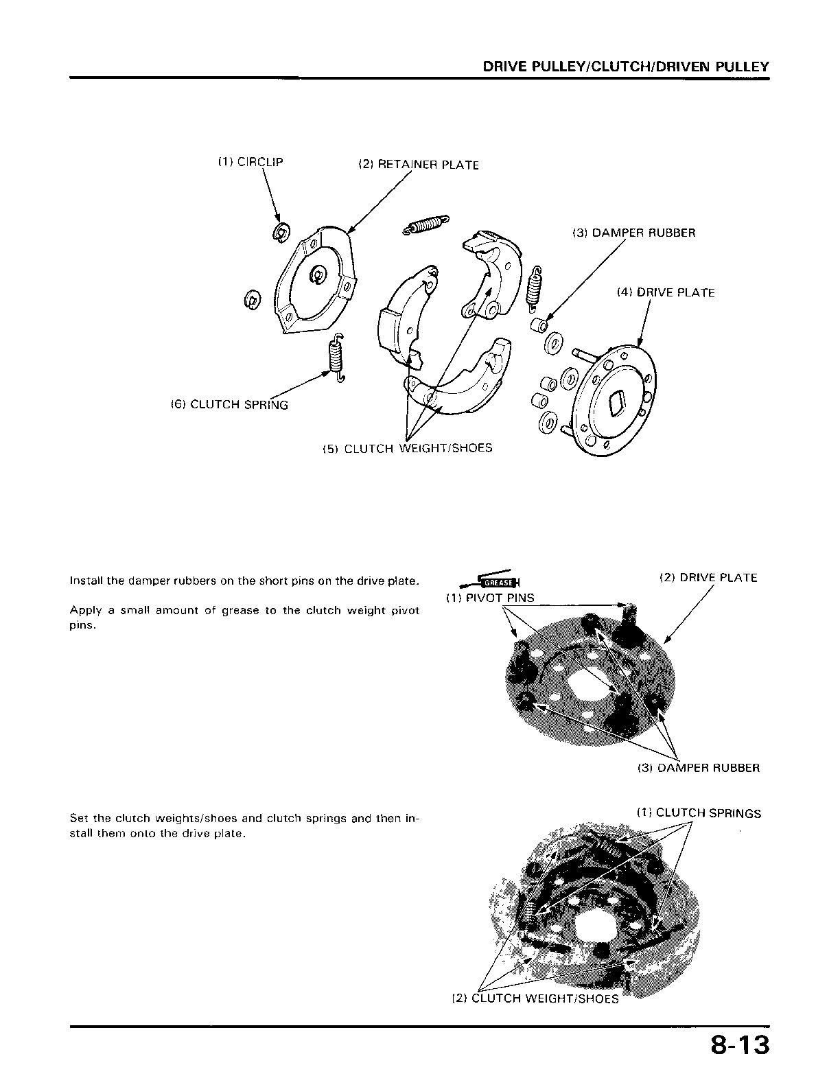 1985-1986 Honda CH150 Chaly Spacy Elite Scooter Manual