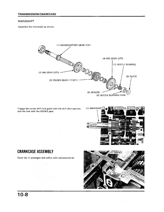 1985-1986 Honda VF1000R VF 1000 R V4 Handbuch