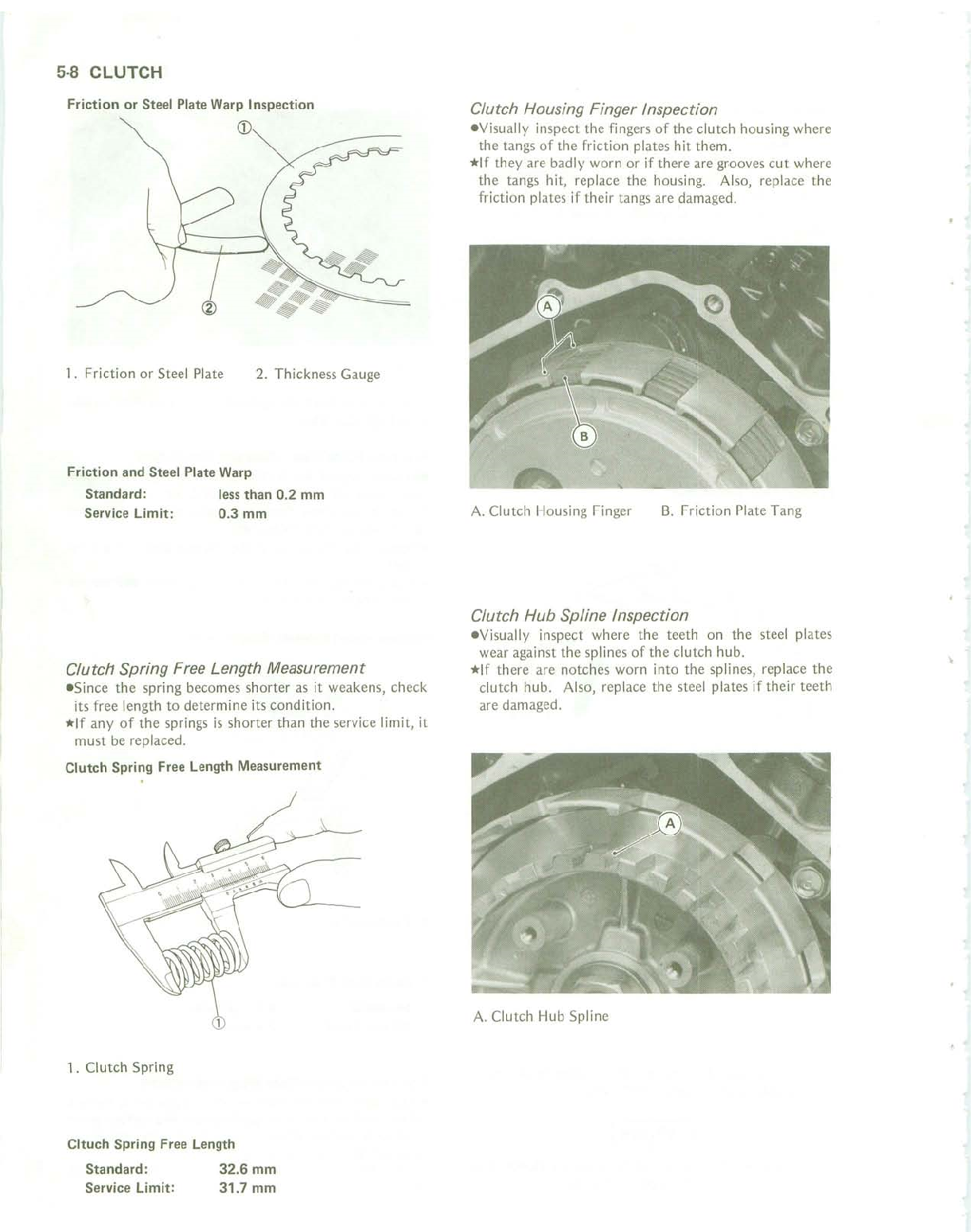 1985-1987 Kawasaki GPZ250 Ninja250R EX250 Servicehandbuch