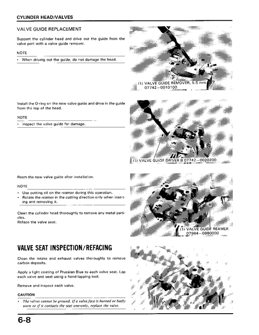 Manual de servicio de reparación de senderos Honda CT110 1986-2013