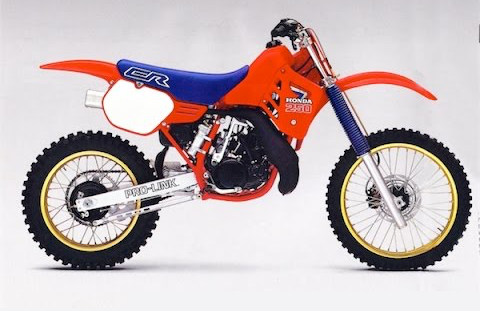 1986-1991 Honda CR250 Manual de motocross