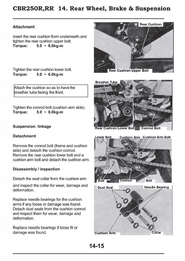 1986 Honda CBR250 Manual