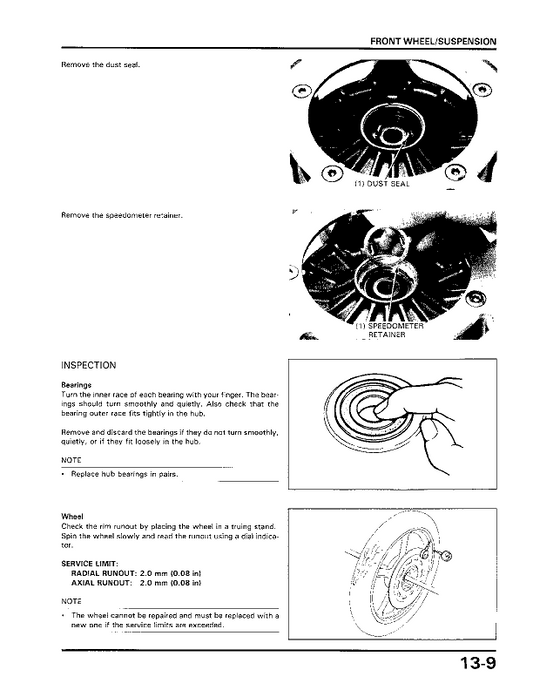 1987-1988 Honda VF700C Super Magna V4 V42 Handbuch