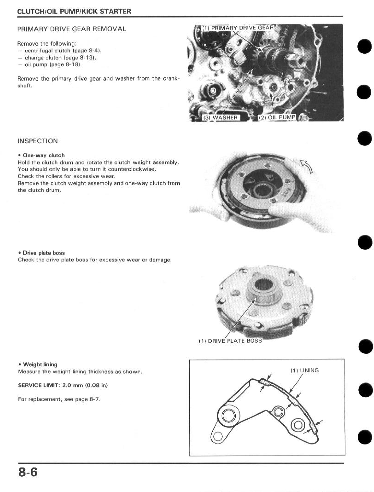 1988-1994 Honda TRX 300FW TRX300FW Foreman ATV Quad Manual