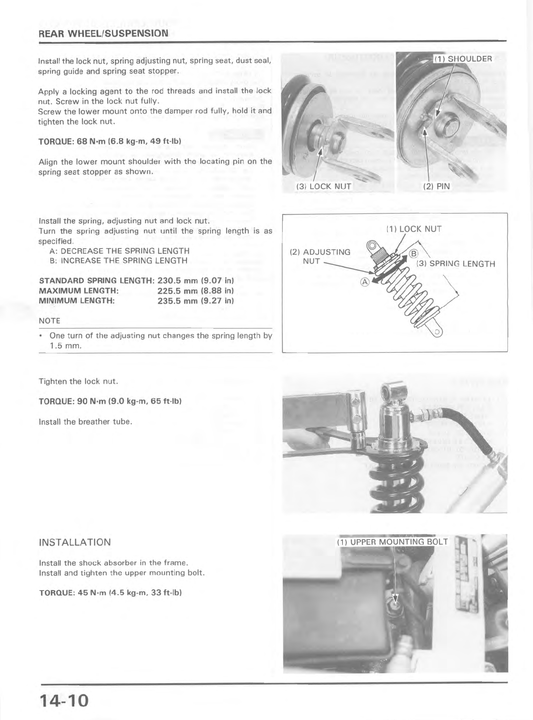 1988-1989 Honda XRV 650 XRV650 Africa Twin Manual