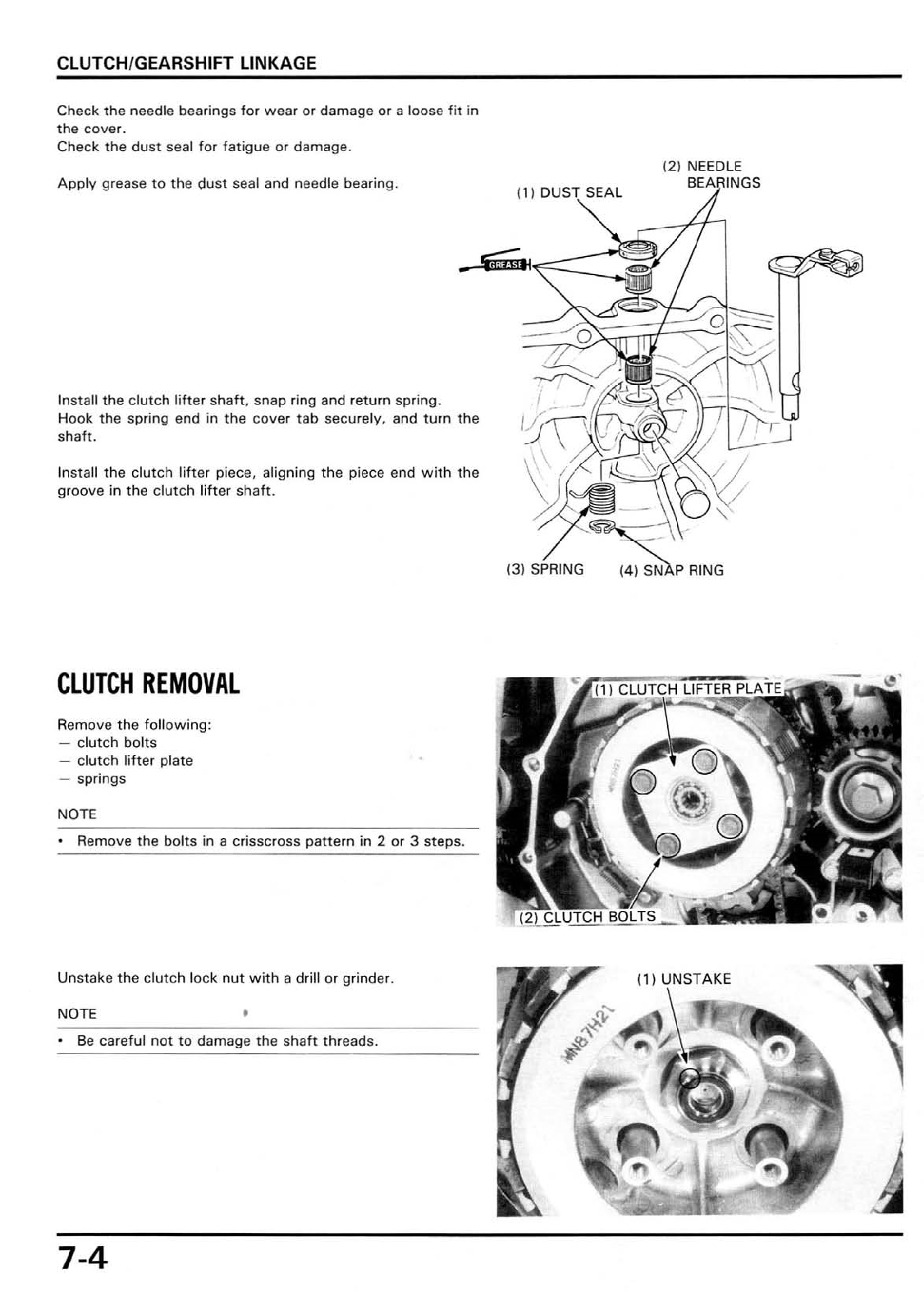 1988-1992 Honda NT650 Hawk GT Manual de servicio de reparación