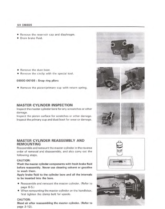 1990-1999 Suzuki DR350 DR350S Manual