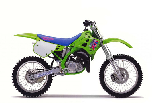 1990-1991 Kawasaki KX125 Servicehandbuch