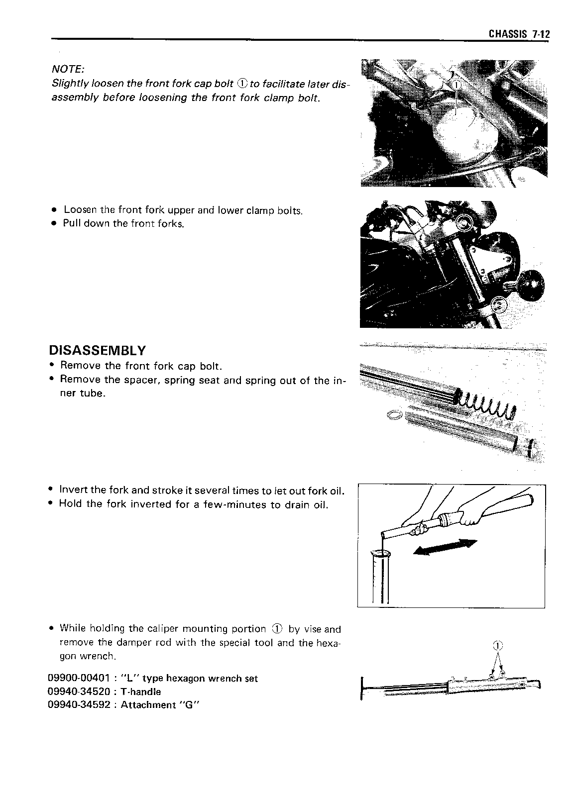 1991-1997 Suzuki GSF400 Bandit Handbuch