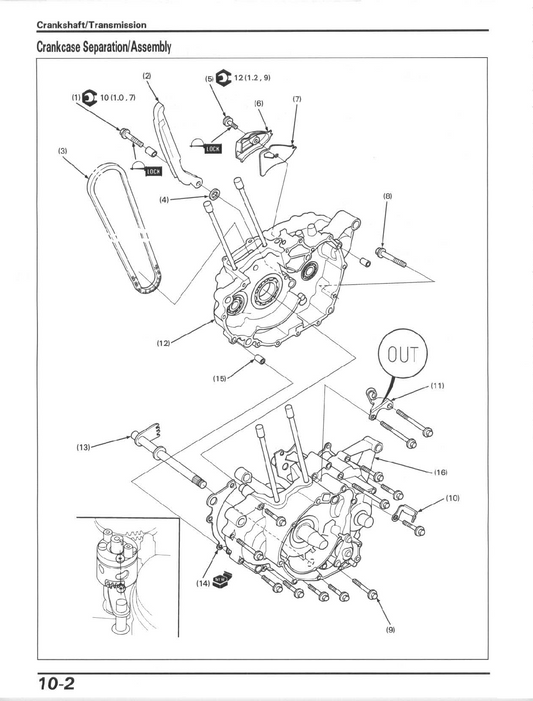 1993-2000 Honda TRX 300EX TRX300EX Sportrax ATV Quad Manual