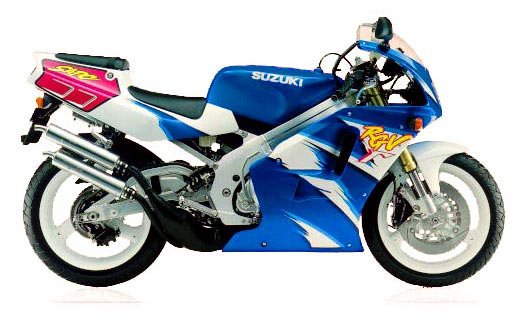 1990-1995 Suzuki RGV250 RGV 250 VJ22 Gamma Handbuch