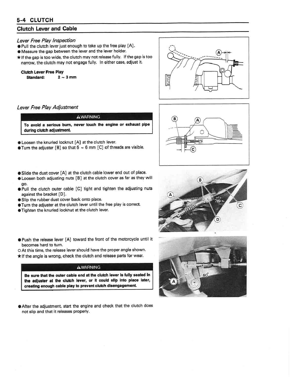 1995-1997 Kawasaki ZX6R ZX-6R ZX6E ZX600 Manual de servicio Ninja