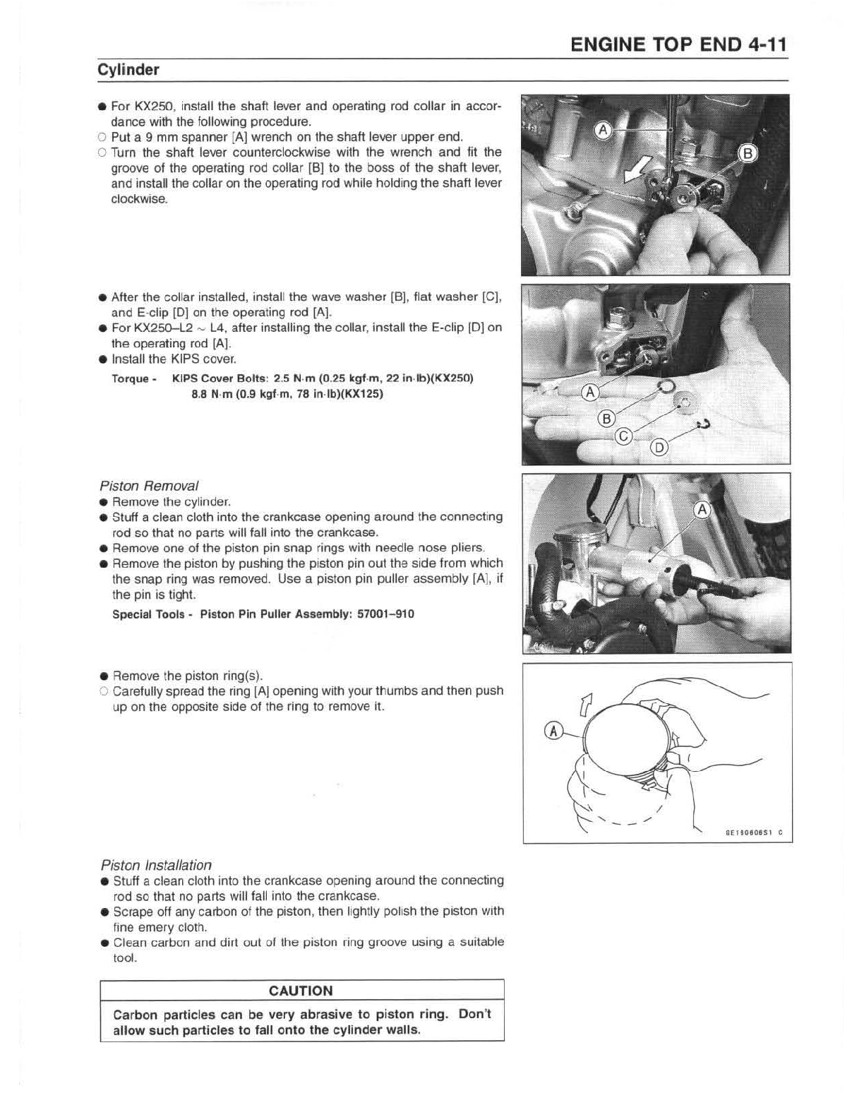 1999-2002 Kawasaki KX125 Service Manual