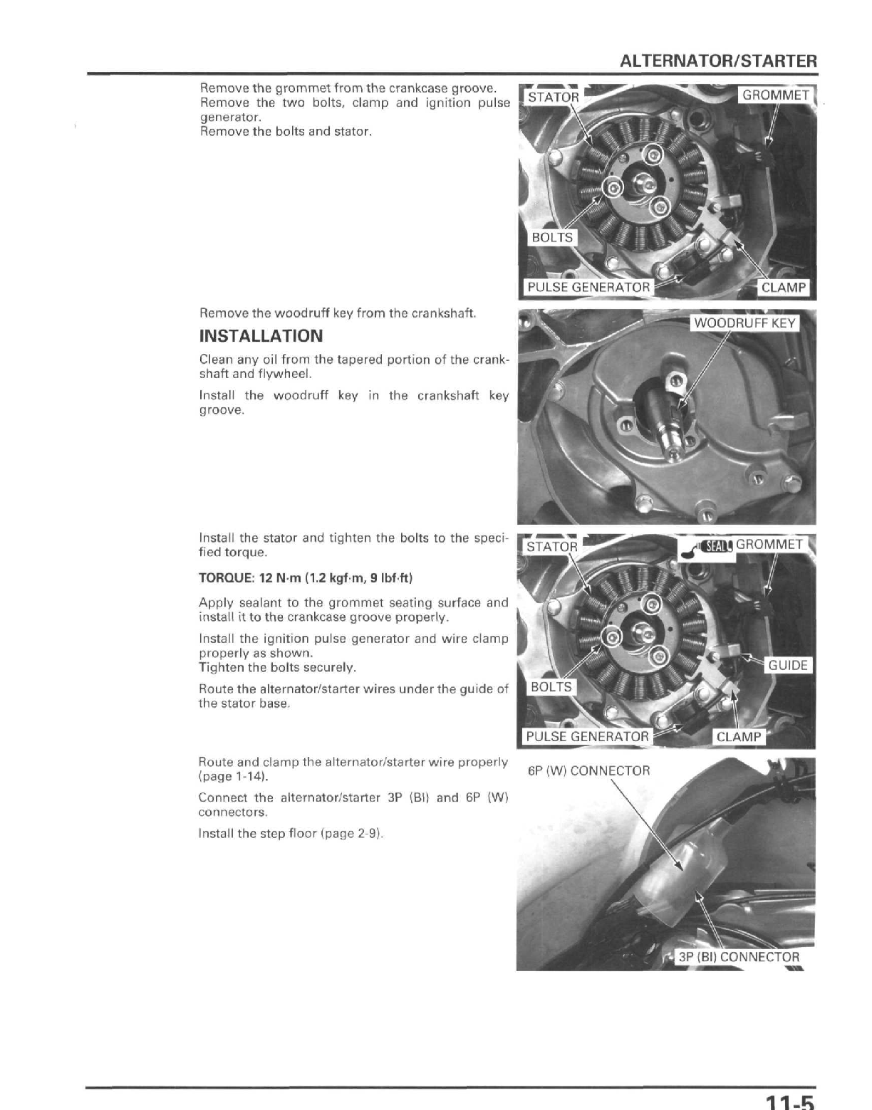 2002-2009 Honda CHF50 Metropolitan Scooter Manual