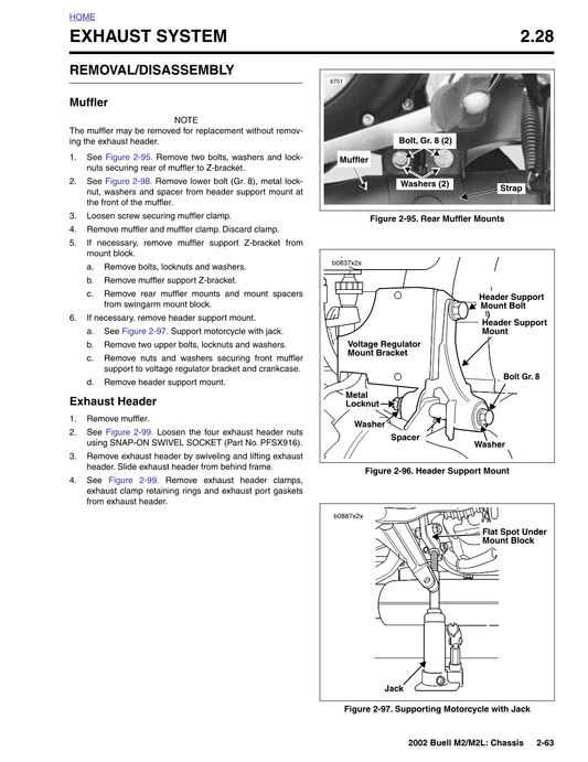 1997-2003 Buell M2 M2L Cyclone Manual