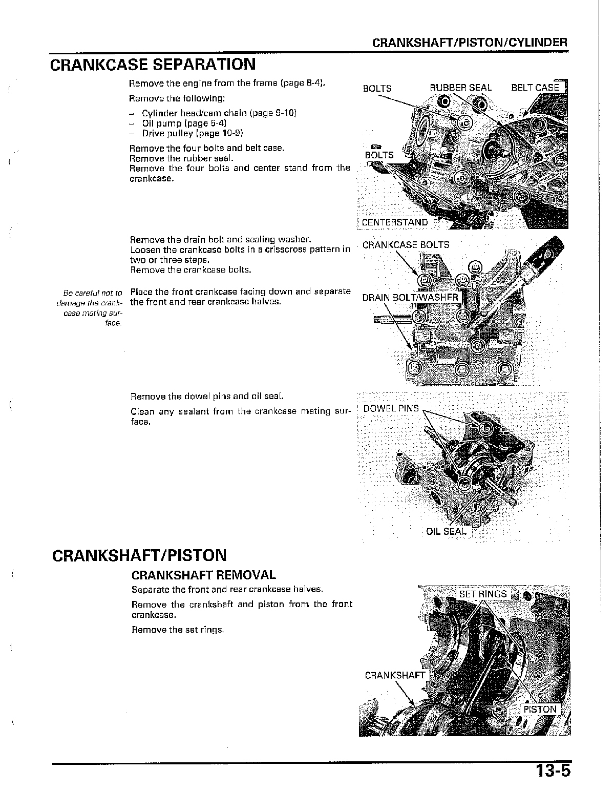 Manual de scooter Honda NPS50 Ruckus Zoomer 2003-2007