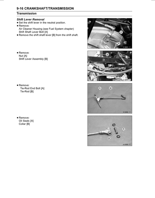 2003-2013 Kawasaki KVF360 Prairie 4x4 360 ATV Quad Servicehandbuch