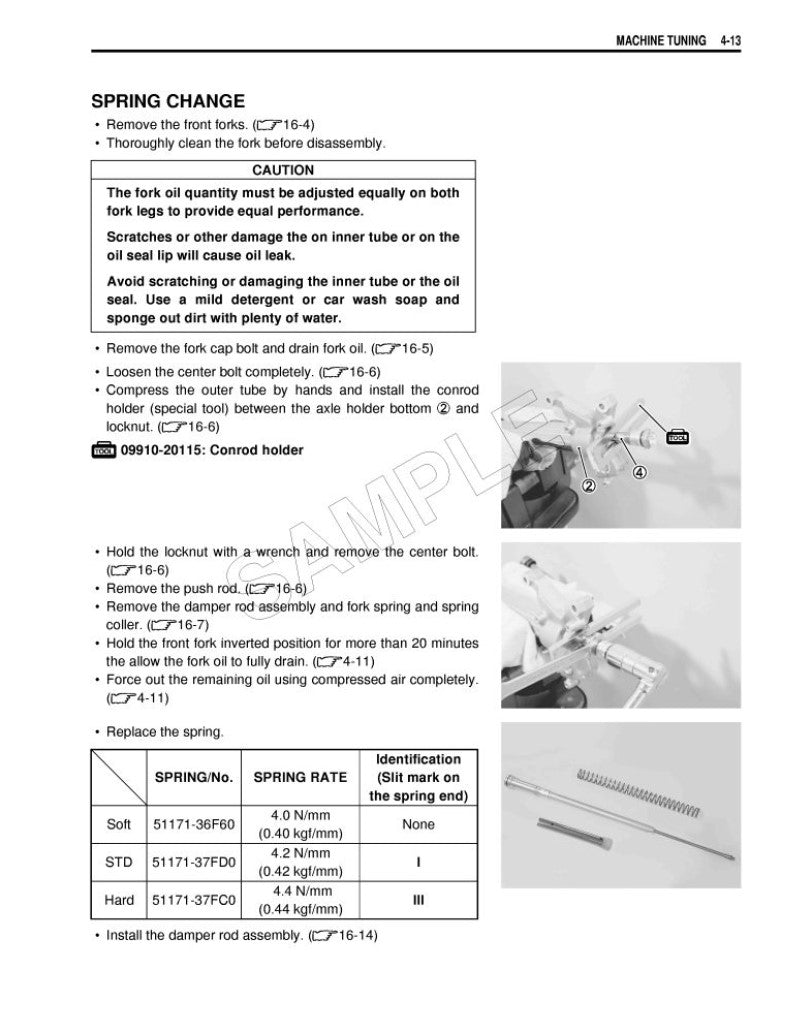 2004-2006 Suzuki RM125 RM 125 Motocross Service Manual