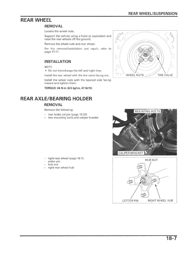 2004-2014 Honda TRX 450 TRX450 R ER ATV Quad Manual