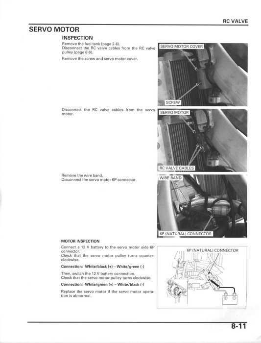 2005-2007 Honda CR250 Manual de motocross