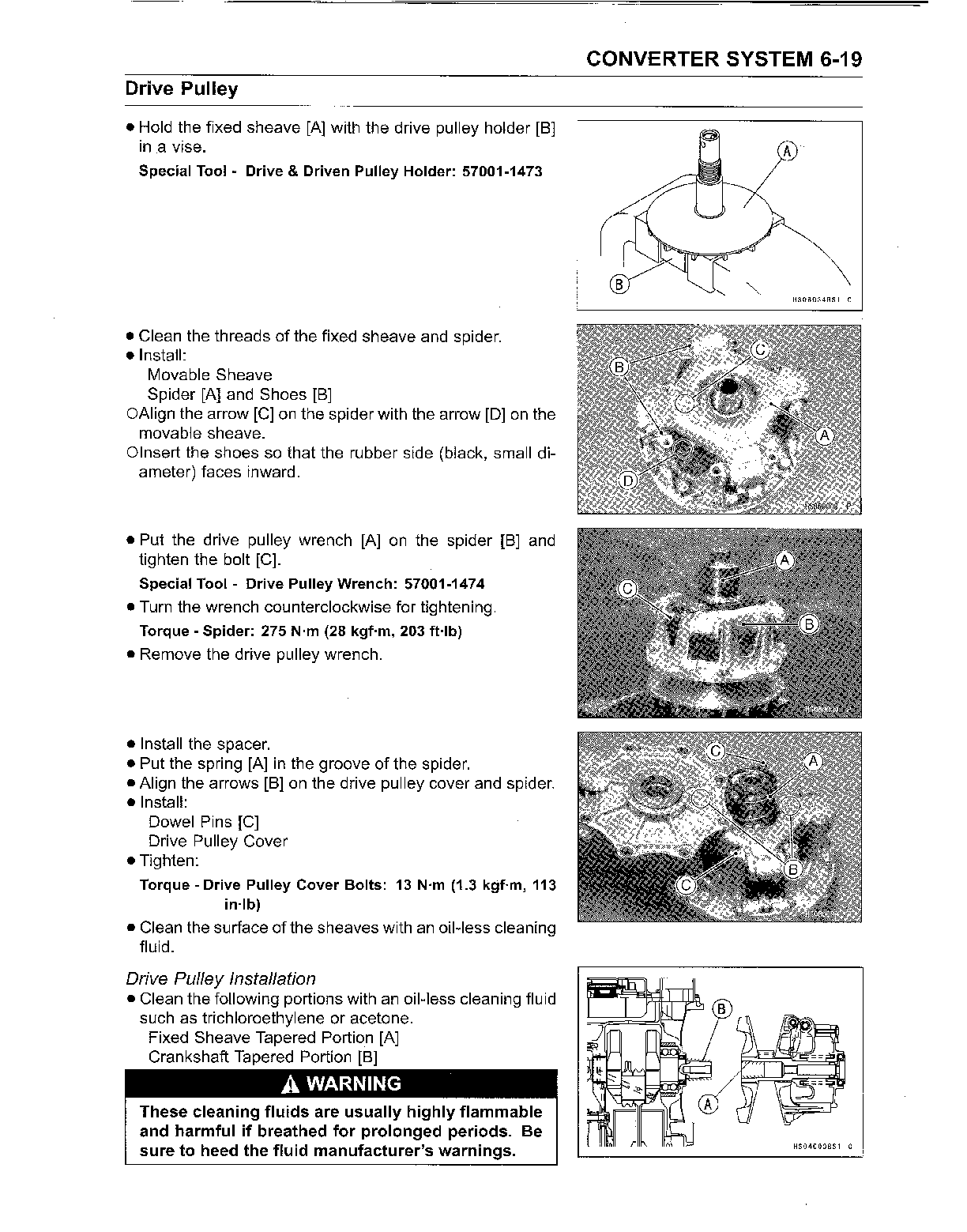 2005-2013 Kawasaki KVF650 Brute Force 4x4 360 ATV Quad Service Manual