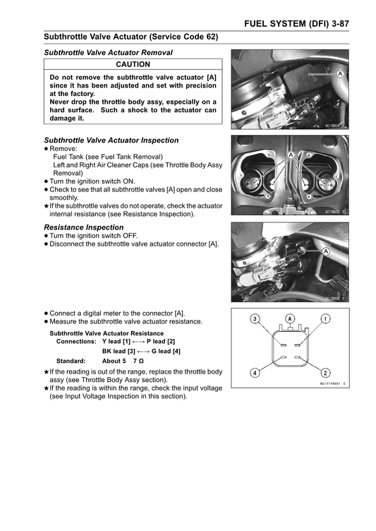 2006-2011 Kawasaki ZZR1400 ZX-14 ZX14R Ninja Manual de servicio