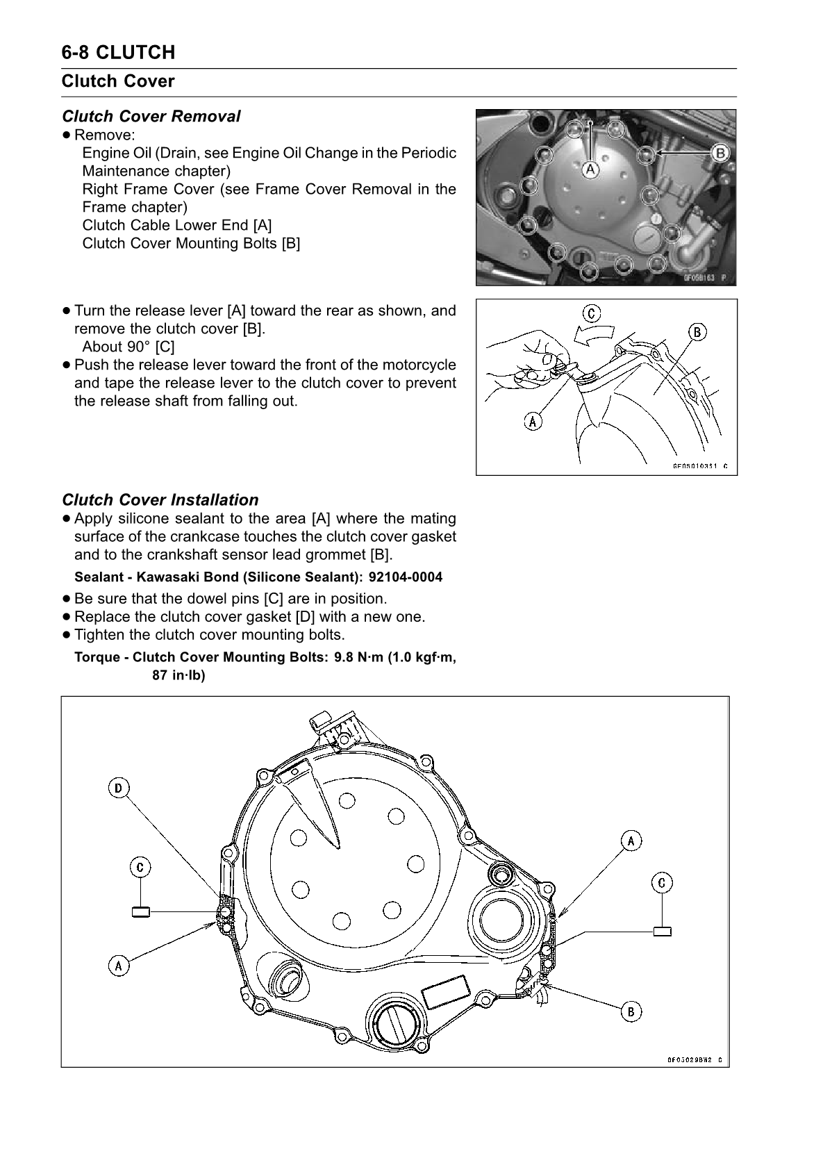 2006-2008 Kawasaki ER-6N ER650 Ninja 650R Service Manual – retro