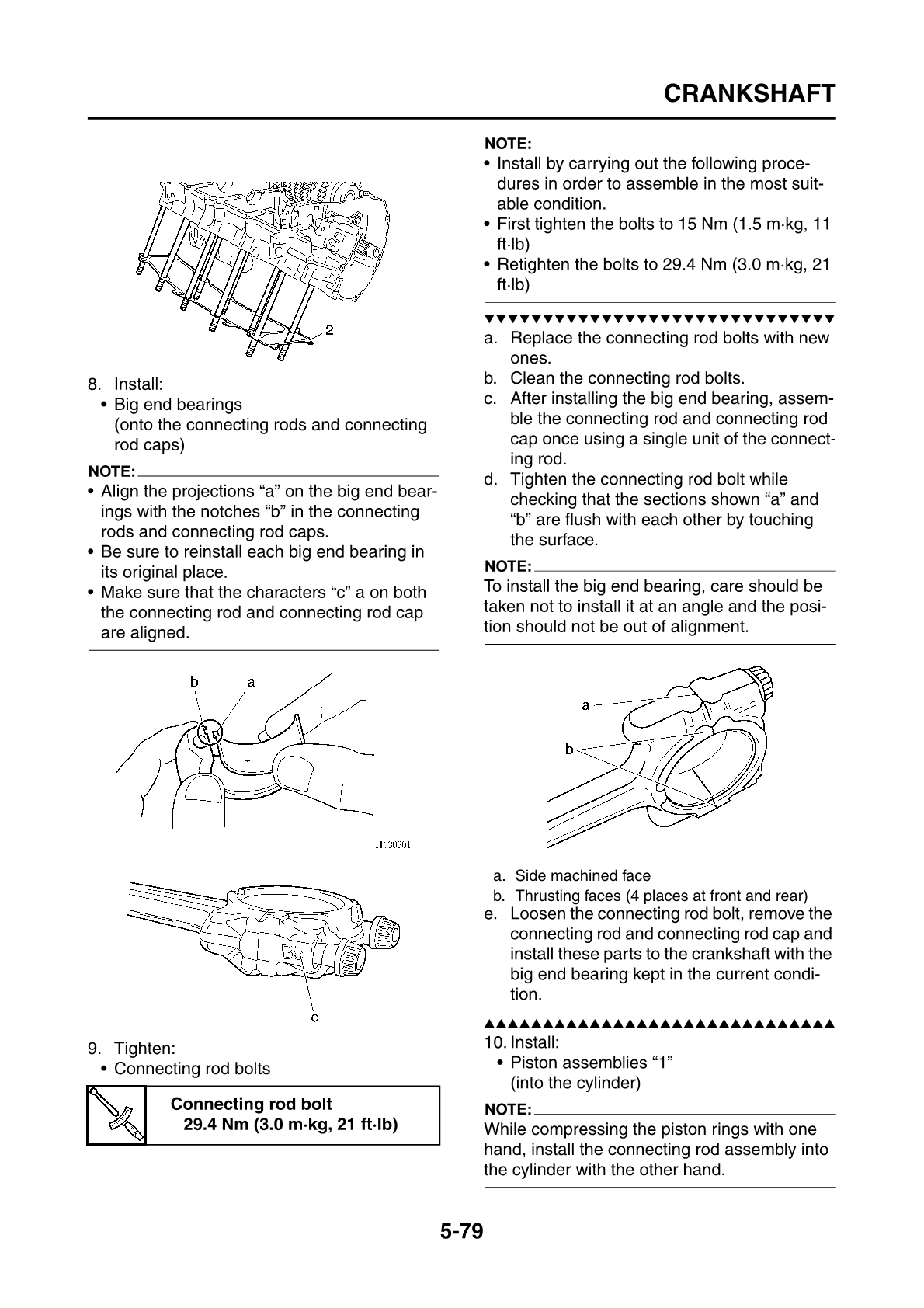 Manual de servicio Yamaha FZ1-N 2006-2015