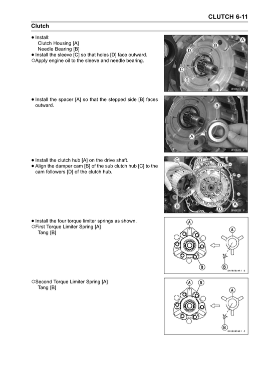 2007-2008 Kawasaki ZX6R ZX-6R ZX6RR ZX600 Ninja Manual de servicio