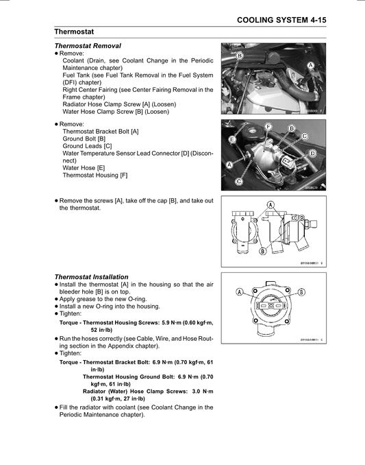 2007-2012 Kawasaki Z750 ZR750 Servicehandbuch