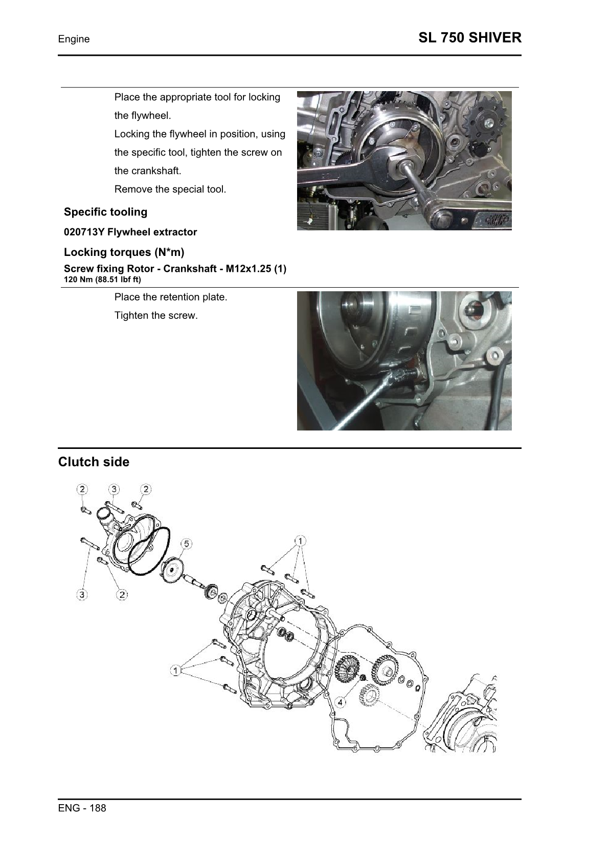 2007-2009 Aprilia SL750 Shiver Manual