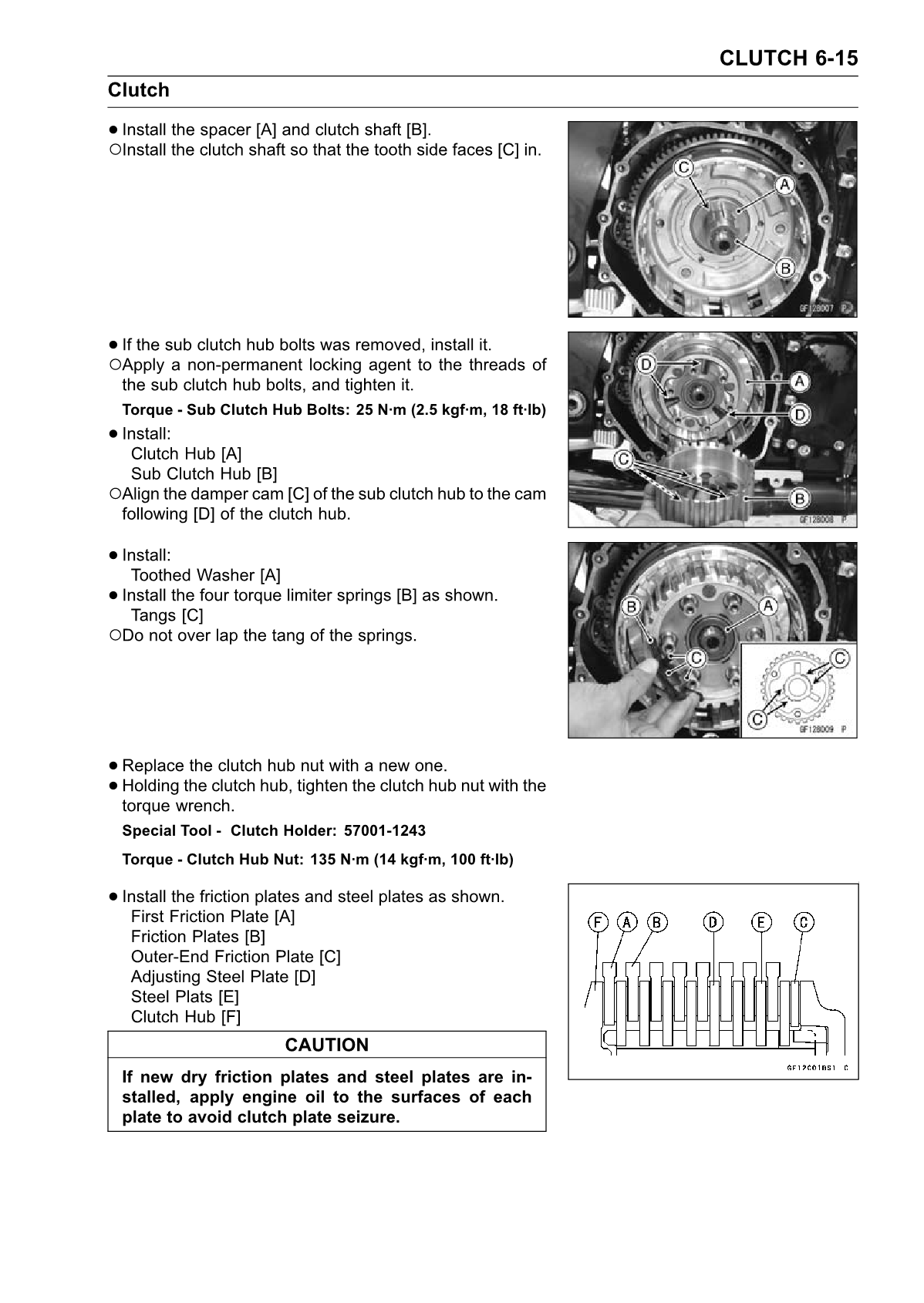 2010-2017 Kawasaki GTR1400 Concours 14 Tourer Service Manual