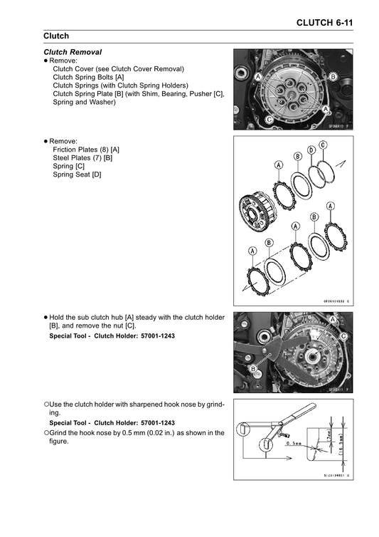 2009-2012 Kawasaki ZX6R ZX-6R ZX6RR ZX600 Ninja Manual de servicio