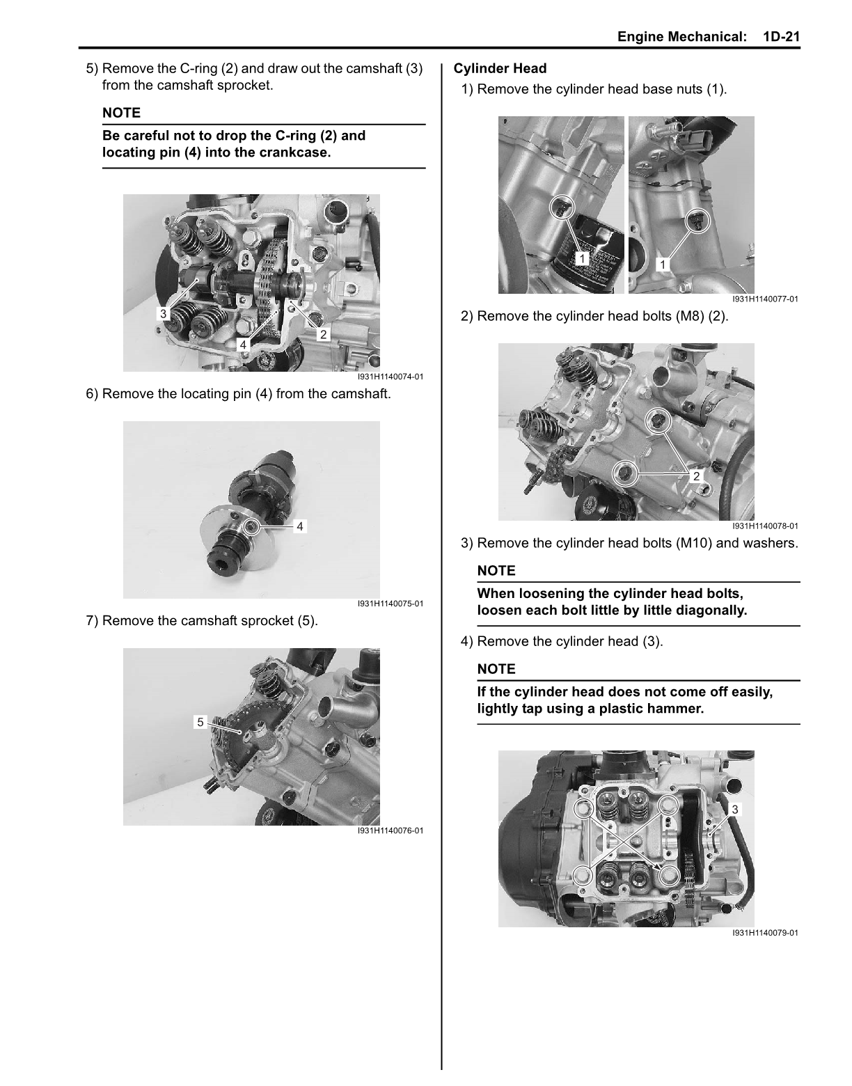 2009-2014 Suzuki LT-A500 KingQuad Quad Service Manual – retro ...