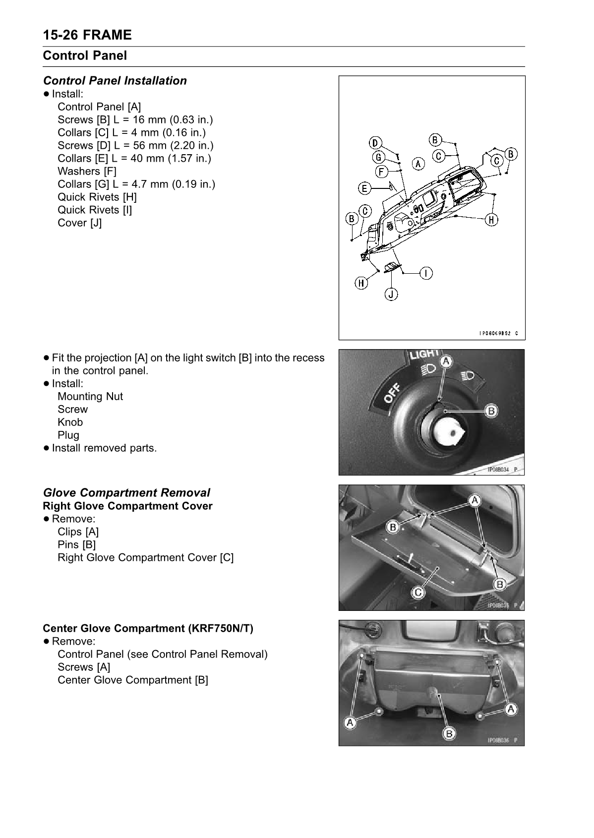 2010-2013 Kawasaki Teryx 750 4x4 FI Manual de servicio