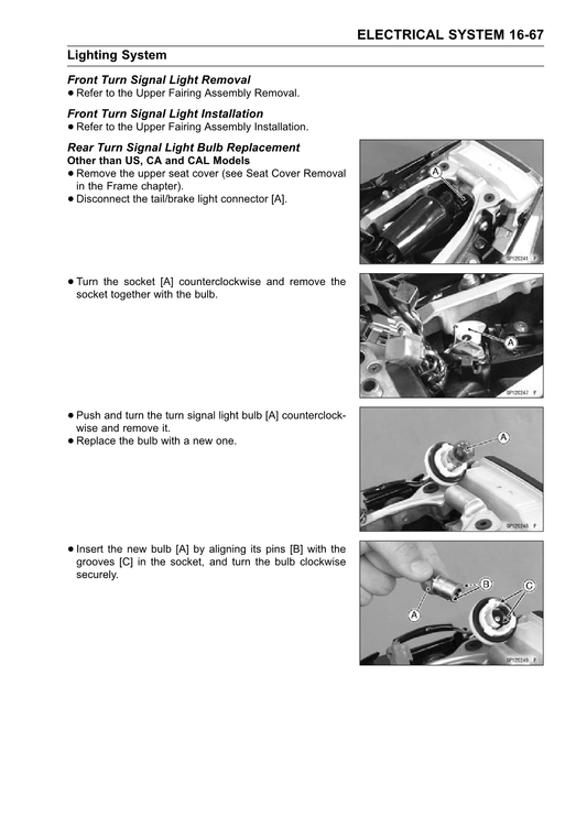 Manual de servicio Kawasaki ZX10-R Ninja 2011-2015