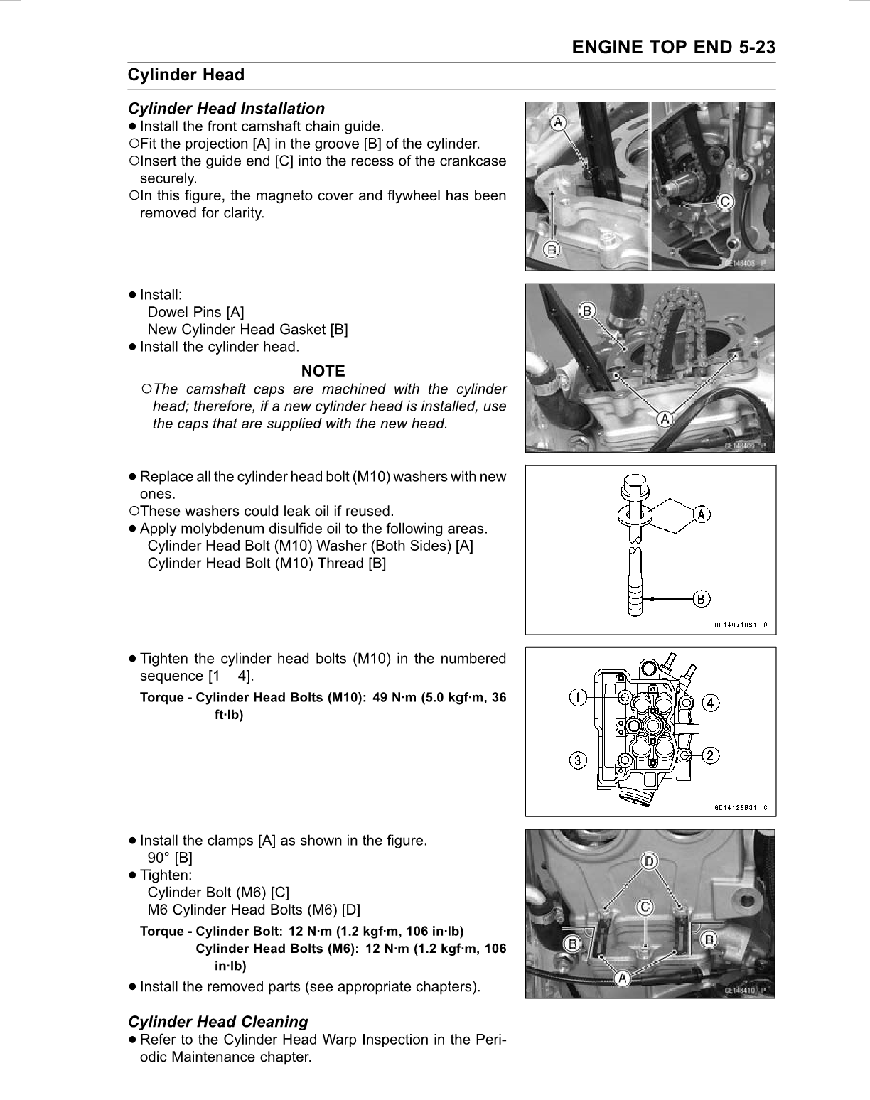 2011-2012 Kawasaki KX250F KXF250 Service Manual