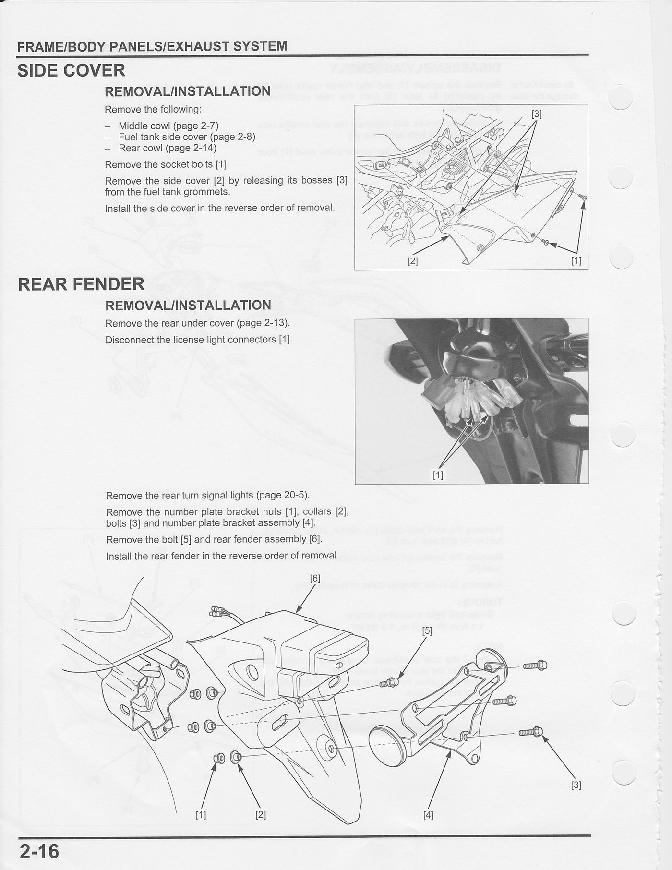 2011-2013 Honda CBR250R ABS-Servicehandbuch