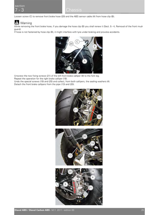 2011-2014 Ducati Diavel Twin Manual