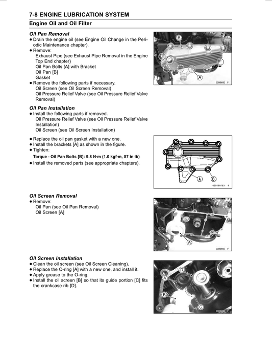 2012-2017 Kawasaki Ninja 300 &amp; ABS-Servicehandbuch